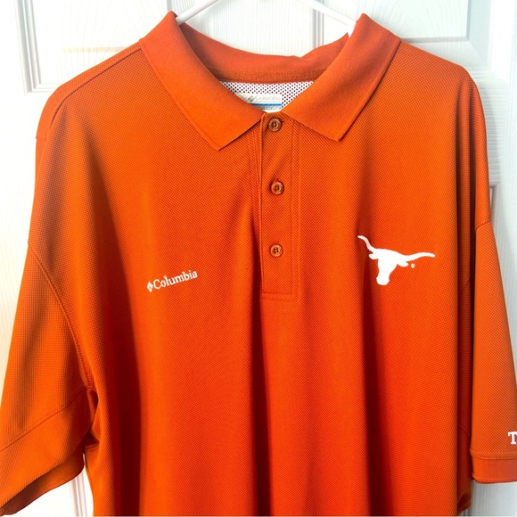 University of Texas Longhorns golf polo Columbia. - Picture 1 of 4